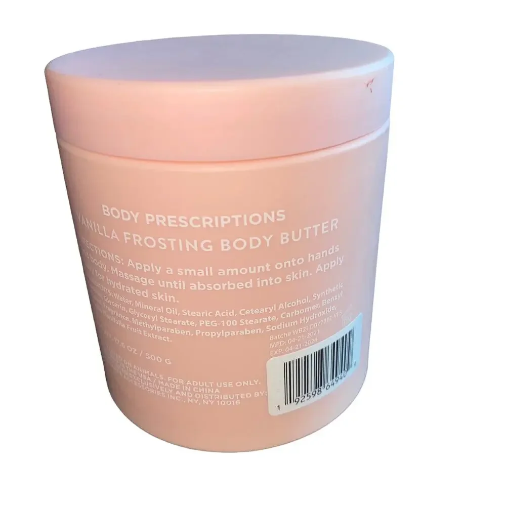 Body Prescriptions Body Butter Make a Wish Vanilla Frosting 17.6 oz